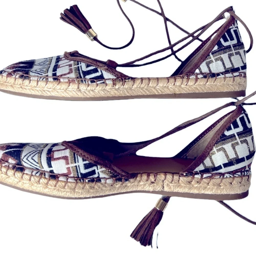 Franco Sarto Dream Espadrille Sandal Size 8